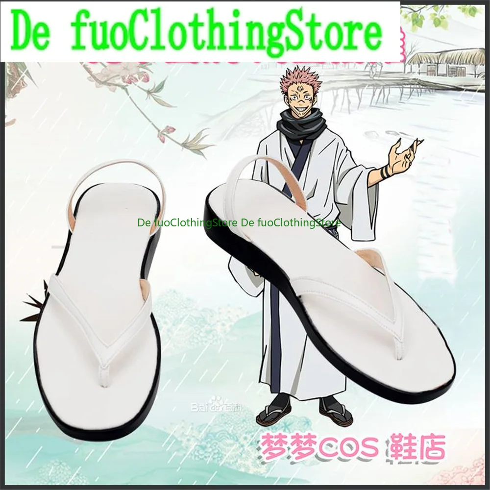 DefuoClothing Store Ryomen Sukuna Cosplay Schuhe Stiefel Spiel Spiel Anime Charakter Party Requisiten Halloween Kleidung