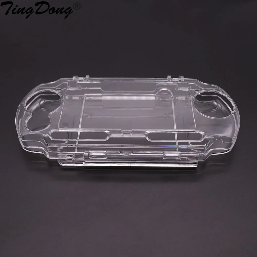 

Clear Housing for PSP 2000 3000 Transparent Hard Carry Cover Case Snap-in Crystal Protector Case Molds for Sony New