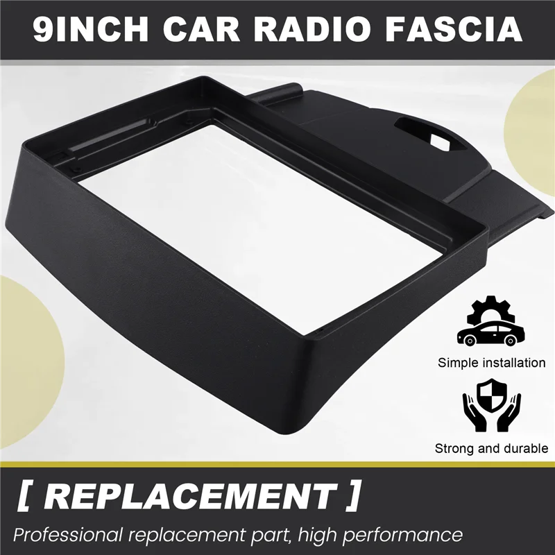 

9Inch 2DIN Car Audio Radio Fascia Frame Adapter DVD Dash Fitting Panel Frame Kit For Byd F3 2014 2015