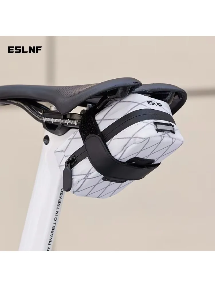 AliExpress ESLNF Waterproof Reflective Bicycle Tail Bag Velcro Quick Release Bicycle Riding Bag Bike Saddle Bag Bicycle Accessories