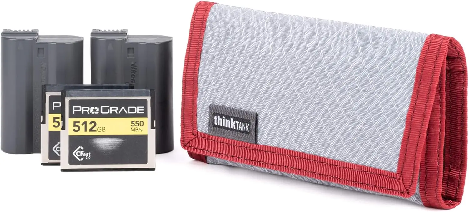 

Cards & Power Memory Card and Battery Wallet (Chili Pepper Red)