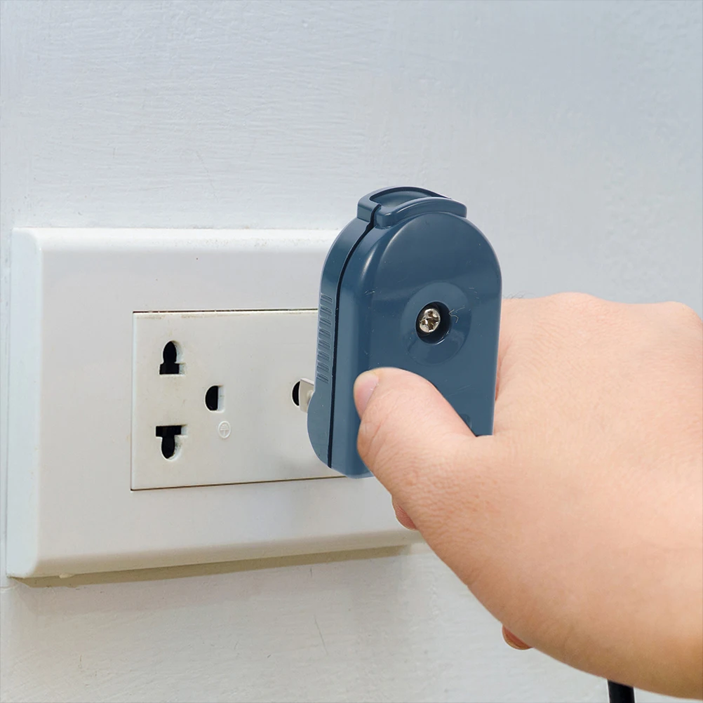 

4 шт., 10a, 125 В, сменные электрические вилки, прочные, вращающиеся на 90 градусов, сверхмощные угловые вилки для бытовой техники