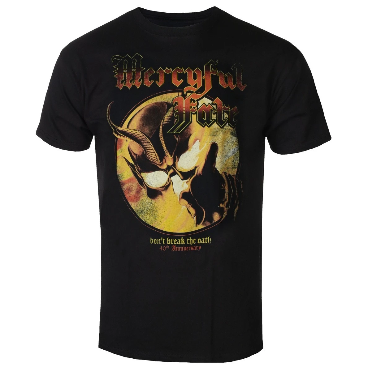 

Mercyful Fate Clothing, Peripheral Pattern Printing, Summer Luxury Brand Pure Cotton Men's and Women's T-shirts, Short Sleeves