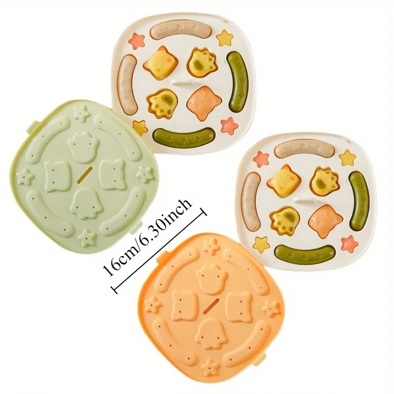 Make Homemade Steamed Cakes for Baby with this Cute and Practical Silicone Mold Set Create Healthy and Fun Baby Food