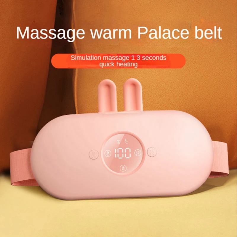 Heating Belt Pain Relief Warm With Uterus To Keep Warm Pain Menstrual Menstruation Female Heated Massage Belt