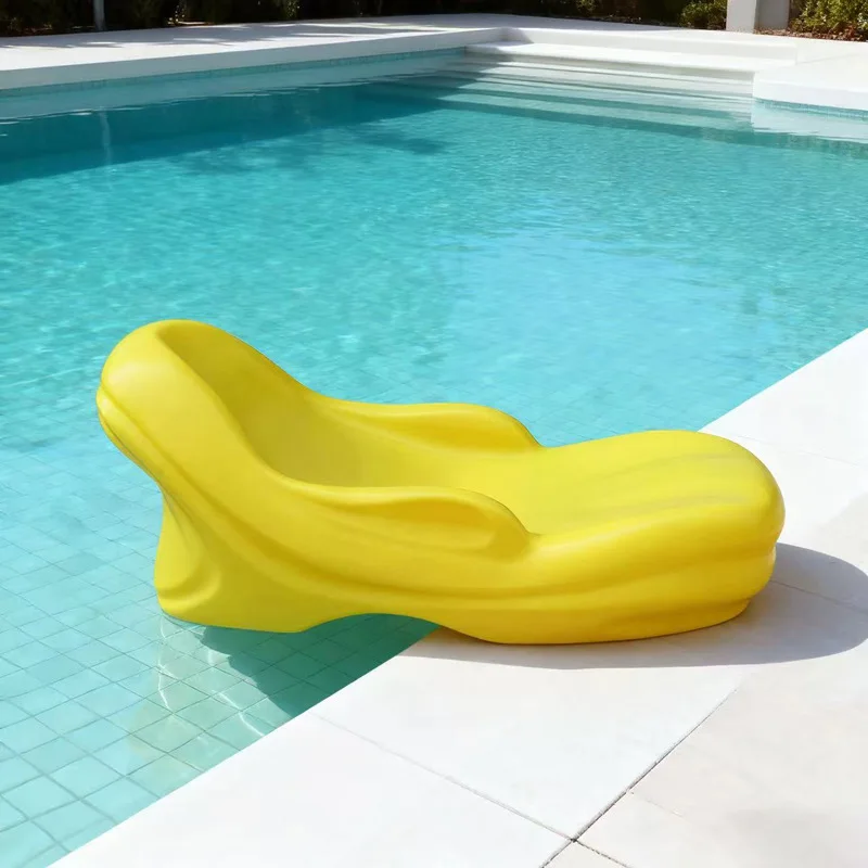 Beach outdoor reclining beds, hotel balconies, outdoor villas, swimming pool loungers, hot spring loungers, villa homestays