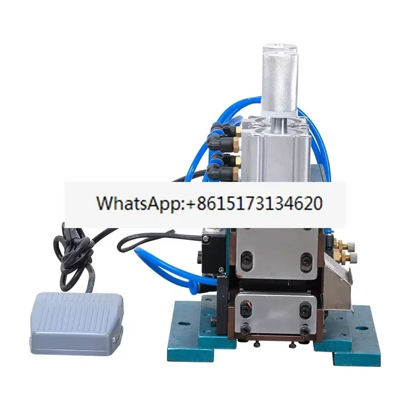 Vertical Hot Peeling Machine for Data Cable Braided Nylon Wire Pneumatic Core Wire Stripping Tool