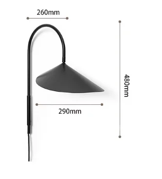 Vintage rode metalen wandlamp lange arm voor foyer slaapkamer leeslampen met E27 lamp nieuwe stijl verlichting blaker woondecoratie