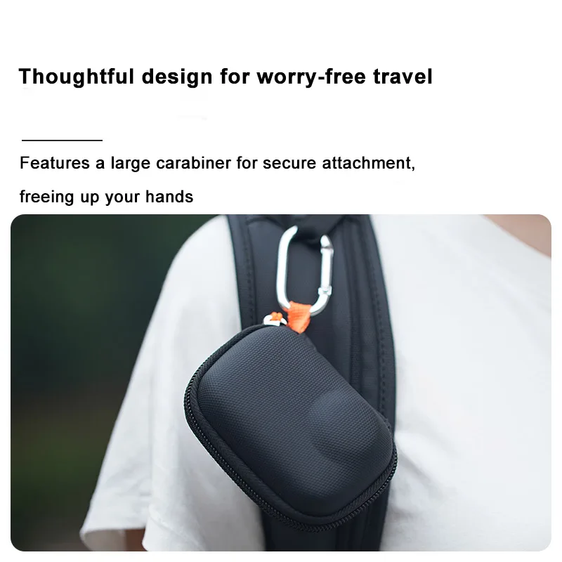 حقيبة حمل لـ DJI Osmo Action6/6 pro ملحقات تخزين حافظة واقية غطاء صلب لملحقات كاميرا Osmo Nano Action #2