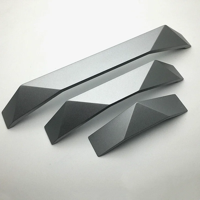 Modern Minimalist Gold Gray Black Cabinet Pulls Kitchen Cupboard Door Handles Drawer Knobs Hardware for Furniture