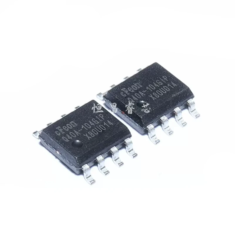 5PCS  EN25Q40A-104GIP silkscreen 25Q40A-104GIP new original 4Mbit SOP8 512K