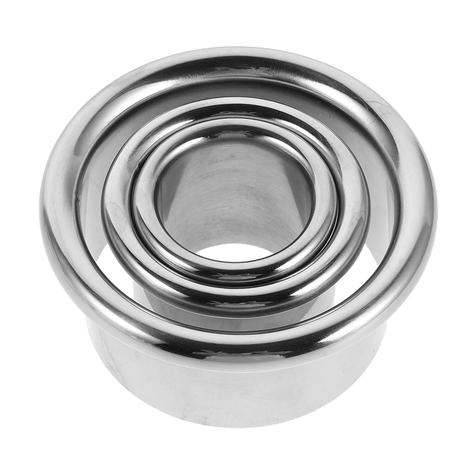 

3Pcs Hair Dryer Holder Stainless Steel Insert Blow Dryer Organizer Rack Bathroom Vanity Desktop Salon Countertop Storage Tube