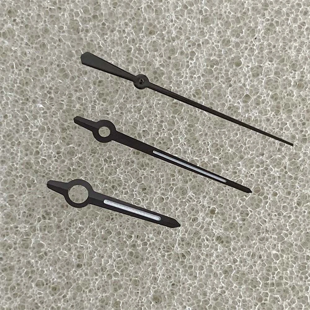 NH35 핸즈, 녹색 야광 포인터, NH34/NH35/NH36/NH70 /4R/7S 무브먼트용, 8-12-12.5mm 시계 핸즈, 3핀 바늘 액세서리