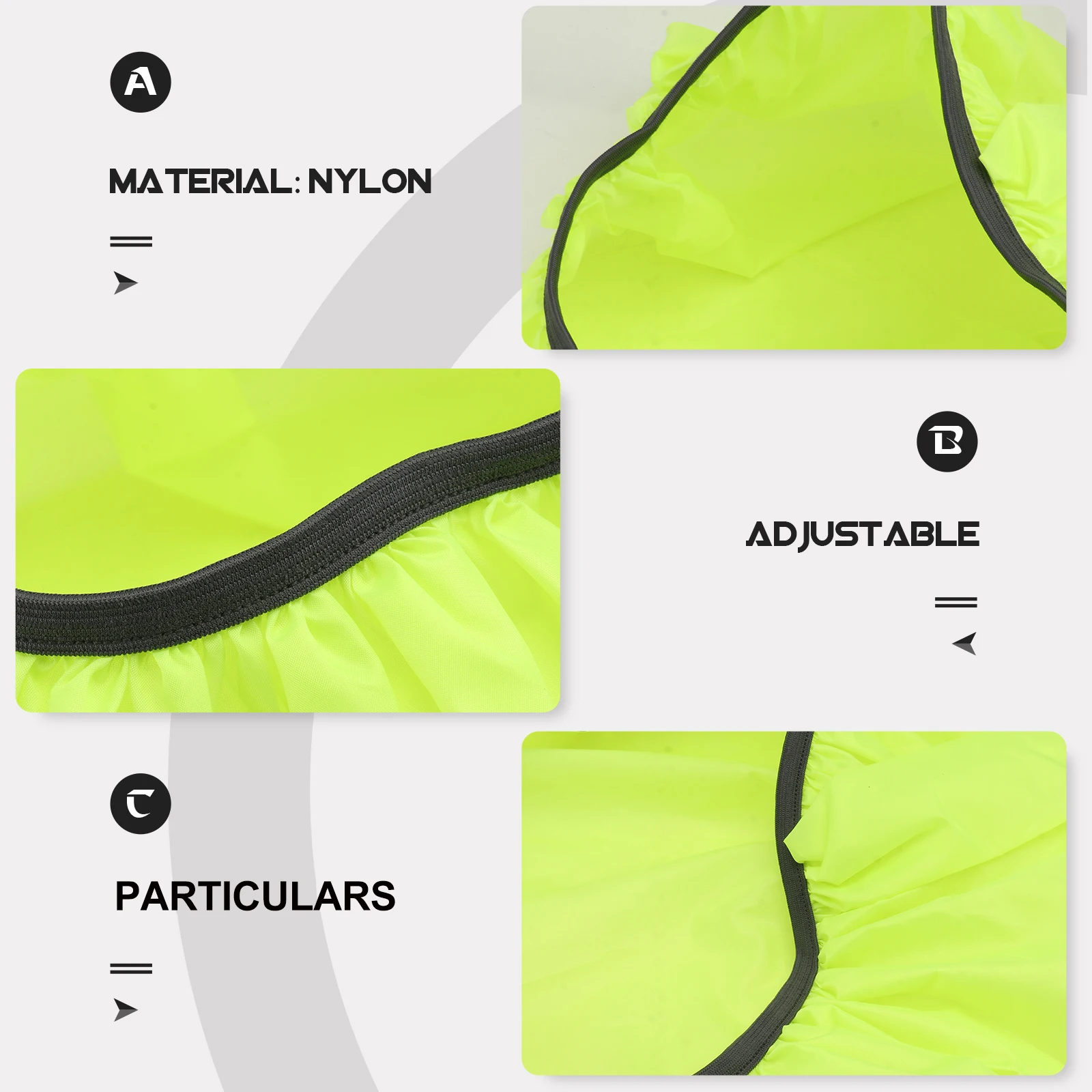 

Rucksack Rain Cover 45L Green Waterproof Adjustable Size Perfect for Outdoor Travel Climbing Waterproof Rain Cover