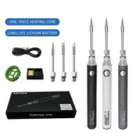 5V USB Wireless Electric Soldering Iron Portable Solder Iron Pen Rechargeable Temperature Adjustment DIY Welding Equipment