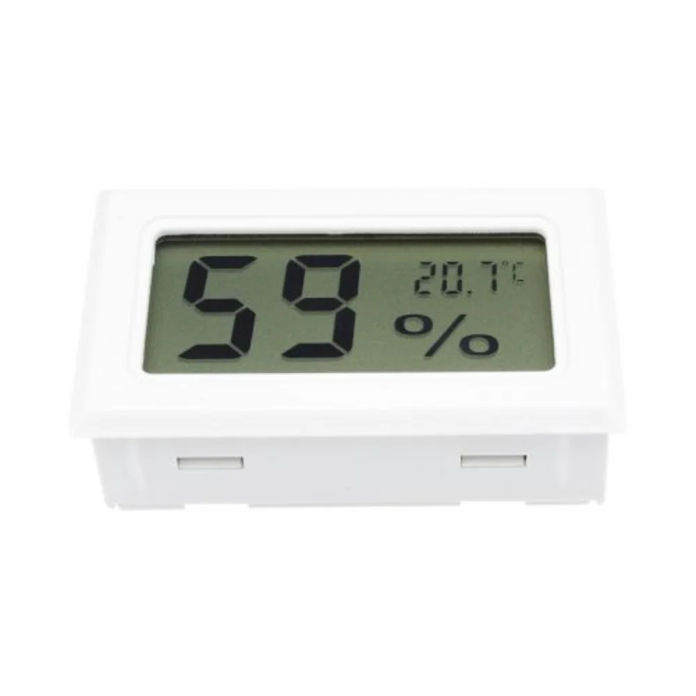 Mini Digital LCD Temperature Humidity Tester Indoor Room Thermometer Hygrometer Temperature Sensor Humidity Meter With Battery