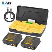 Probty NP-W126 NP-W126S Battery And 20W Fast Charger w SD Card Slots for Fuji HS30EXR HS33EXR X PRO1 X-Pro1 XPro1 X-T1 XT1