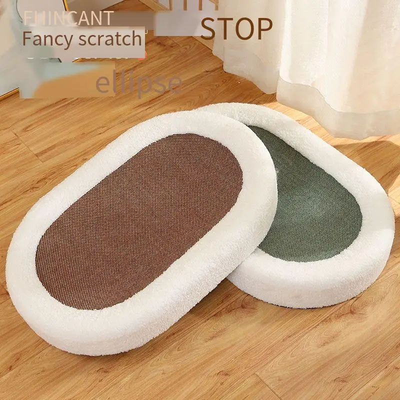 Durable Natural Sisal Cat Scratch Bed Luxury Indoor Cat Tree & Scratch Sofa Design Carton Packaging