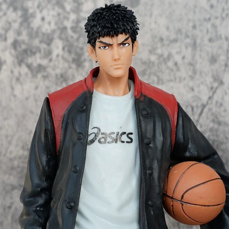 Slam Dunk Backstage Miyagi Ryota Mitsui Hisashi Model Gk PVC Statue Action Figurine Desk Anime Model Toys Figures Gift 28.5cm