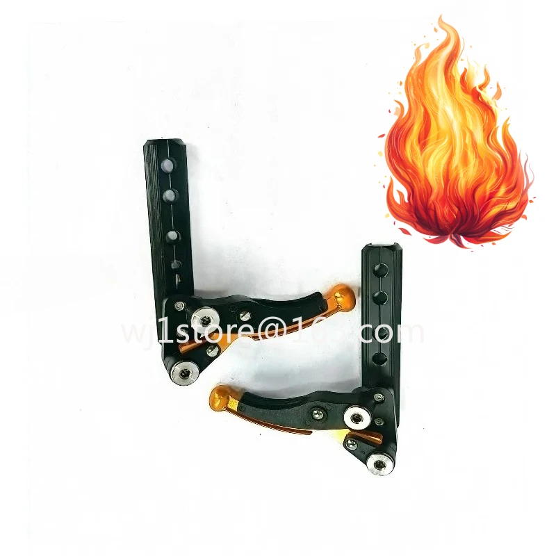 Wheelchair accessories Aluminum alloy wheelchair handbrake sports type (please indicate the color when placing an order)