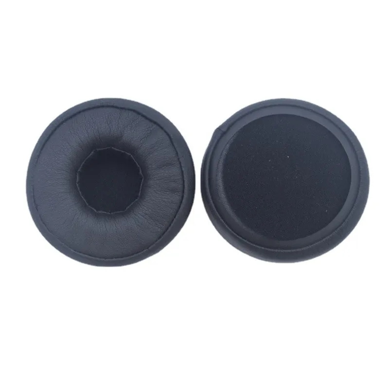 Par de almofadas de ouvido flexível almofada para akg n60nc fones earpads de couro macio fone de ouvido manga espuma esponja capa earmuffs