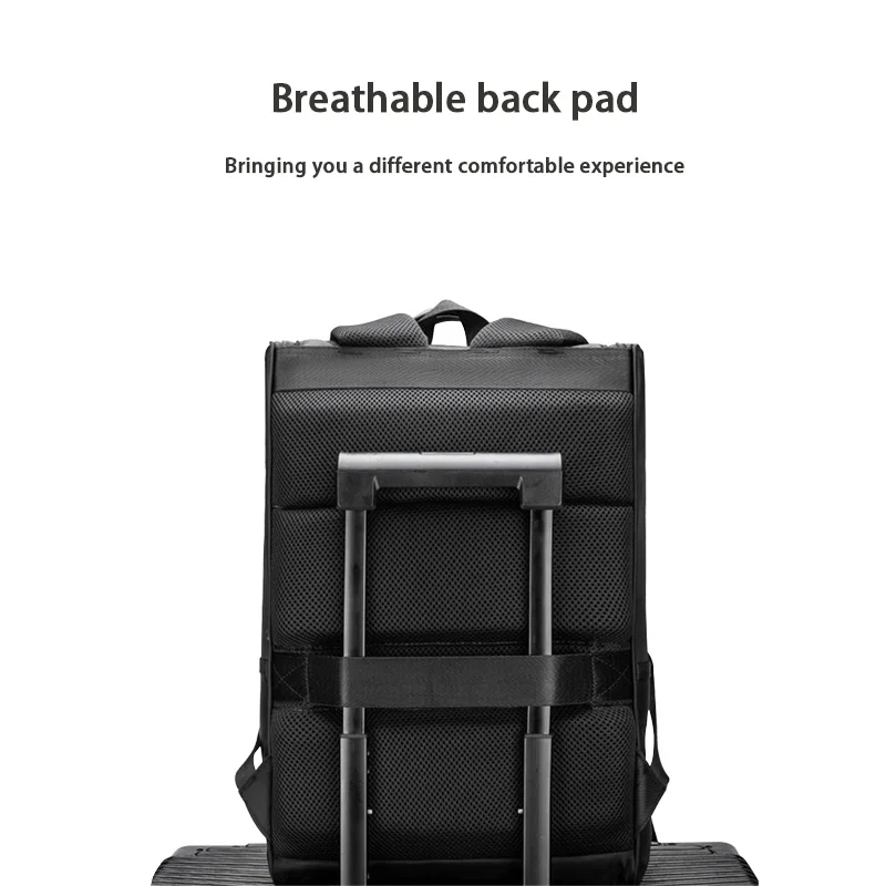 Practical leisure backpack for commuting, lightweight and large capacity, fashionable travel computer backpack, backpack