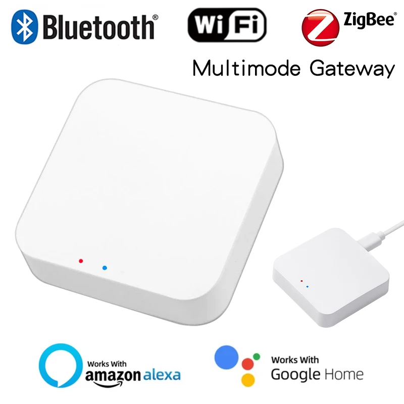 TUYA Zigbee Hub Bluetooth Mesh Gateway multimodale intelligente Controllo remoto Controllo centrale Host cablato Gateway wireless