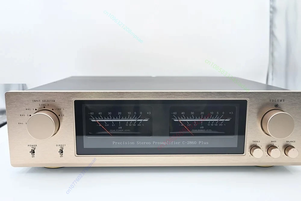 RCA/XLR Input 110V/220V Power Amplifier Pre-amplifier Brand New Refere To Accuphase C-2860 Plus Fully Balanced Pre-amplifier
