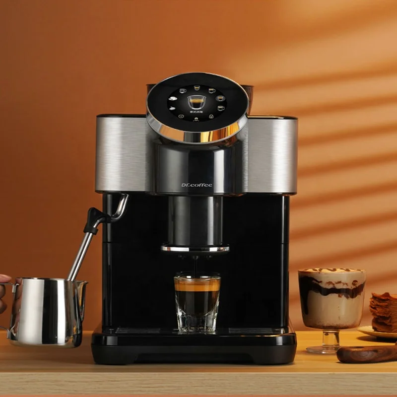 

Кофемашина Dr.coffee H1 для дома, 120В, автоматическая, от зерна до чашки, для приготовления эспрессо