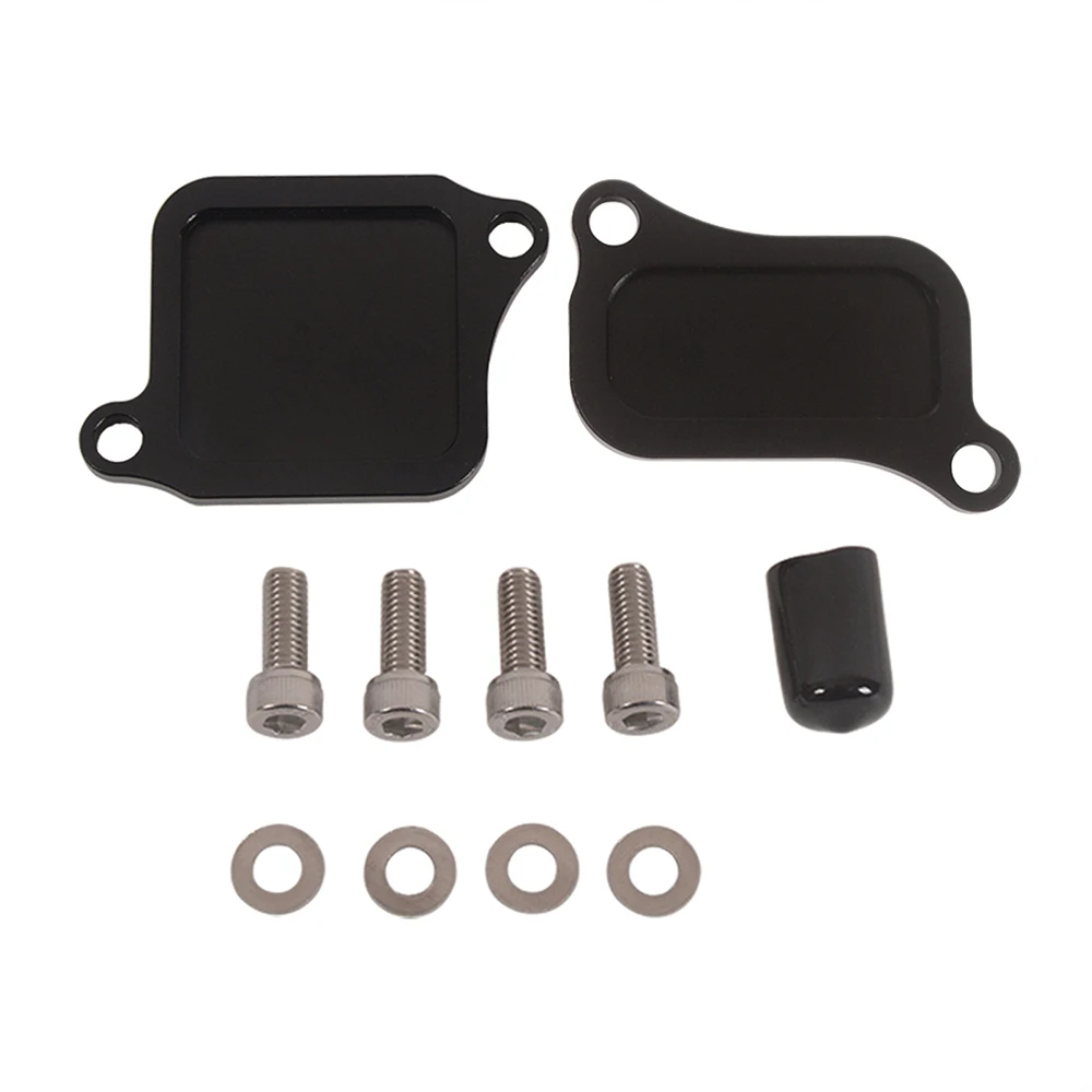 For TRIUMPH Daytona 675 675R 2013 2014 2015 2016 2017 Motorcycle Accessories Refit 2PCS Smog Block Off Plates Cover Fit