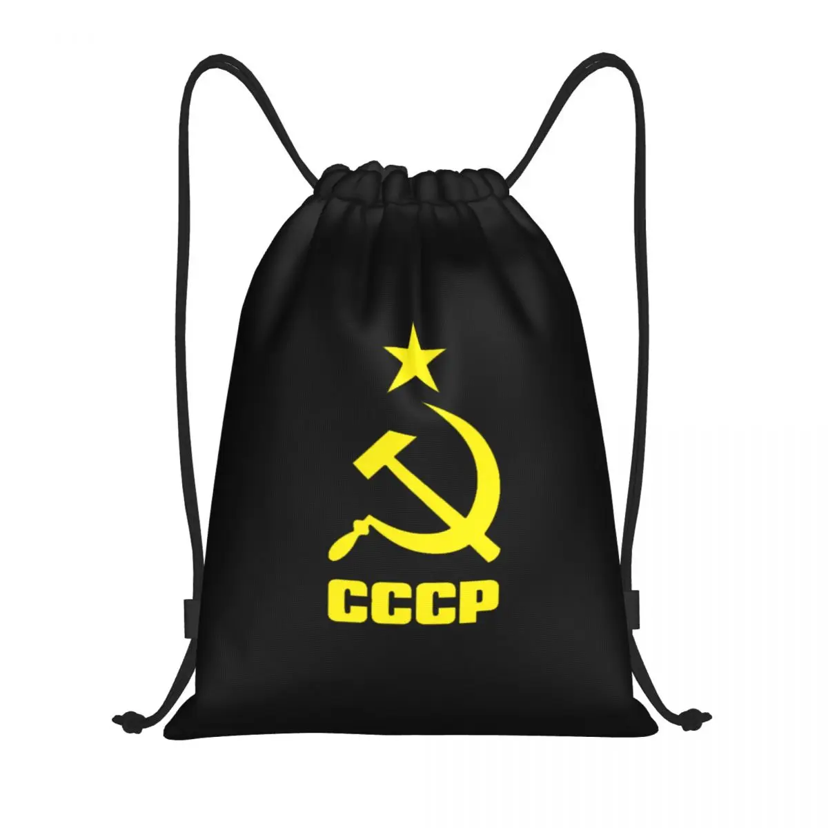 CCCP-mochila portátil con cordón para deportes al aire libre, bolsas de almacenamiento para viajes, gimnasio y Yoga, Unión Soviética