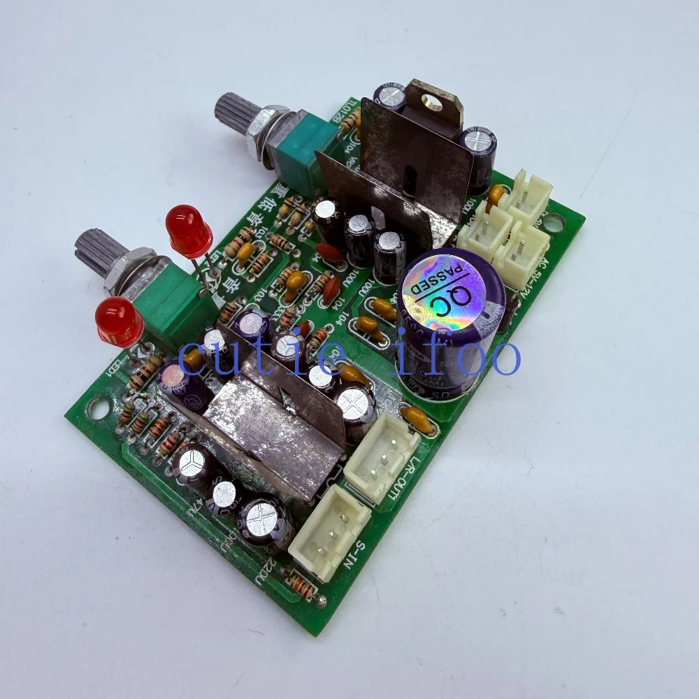 Tea2025b Verstärker für Lautsprecher 2.1 3-Kanal-Leistungsverstärkerplatine btl Subwoofer 10W DC 5V ~ 12V Lautstärke regler – Detail 6