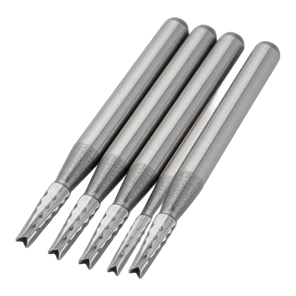 4PCS 1mm Tapered Carbide Drill Bits For Automobile Windshield Glass Repair Tool High Hardness Alloy Shank 1.5mm Drilling Kit