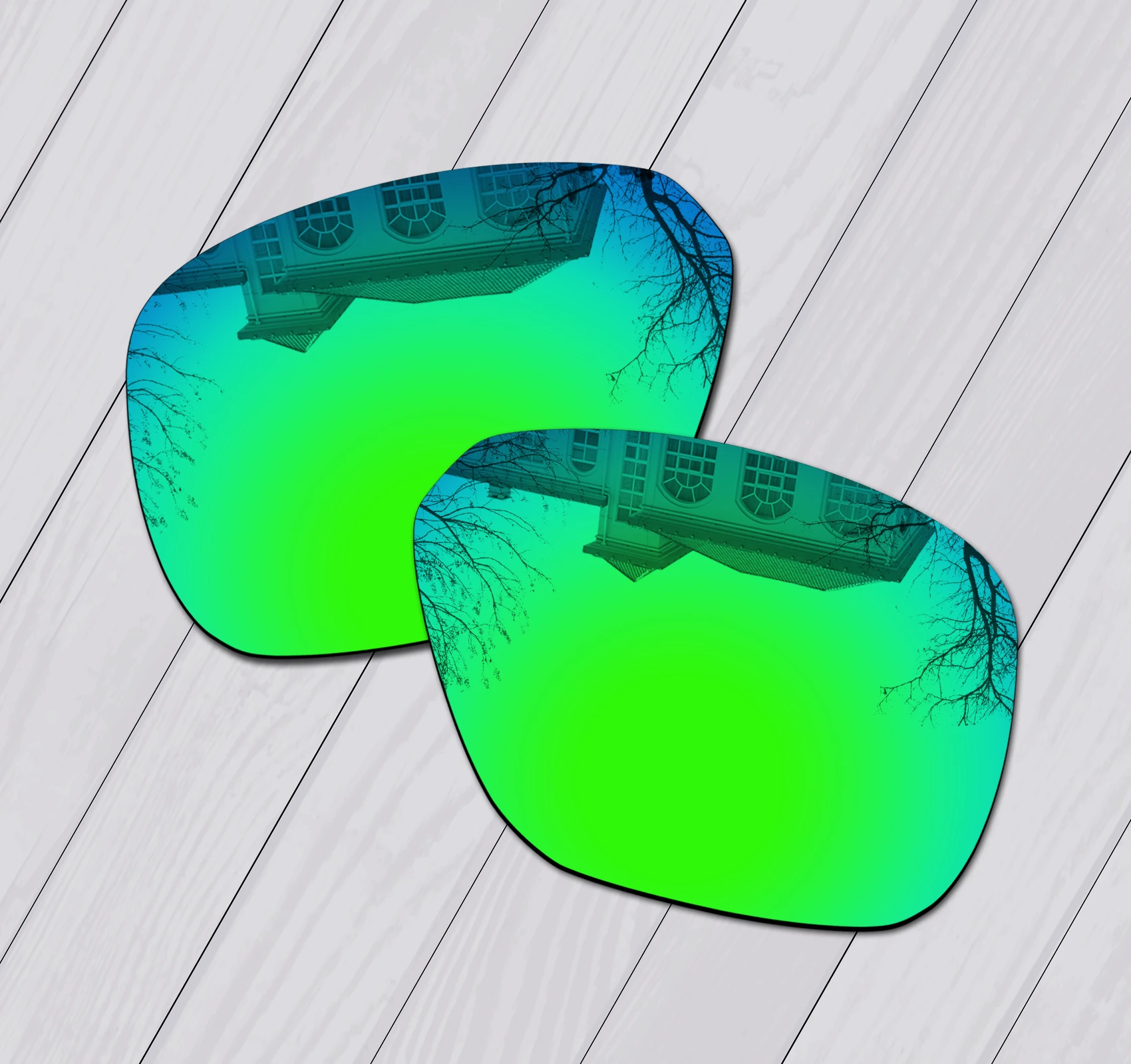 

ELuxonsight Polarized Enhanced Replacement Lenses for Oakley Crossrange Patch OO9382 60mm Sunglasses - Varieties Colors