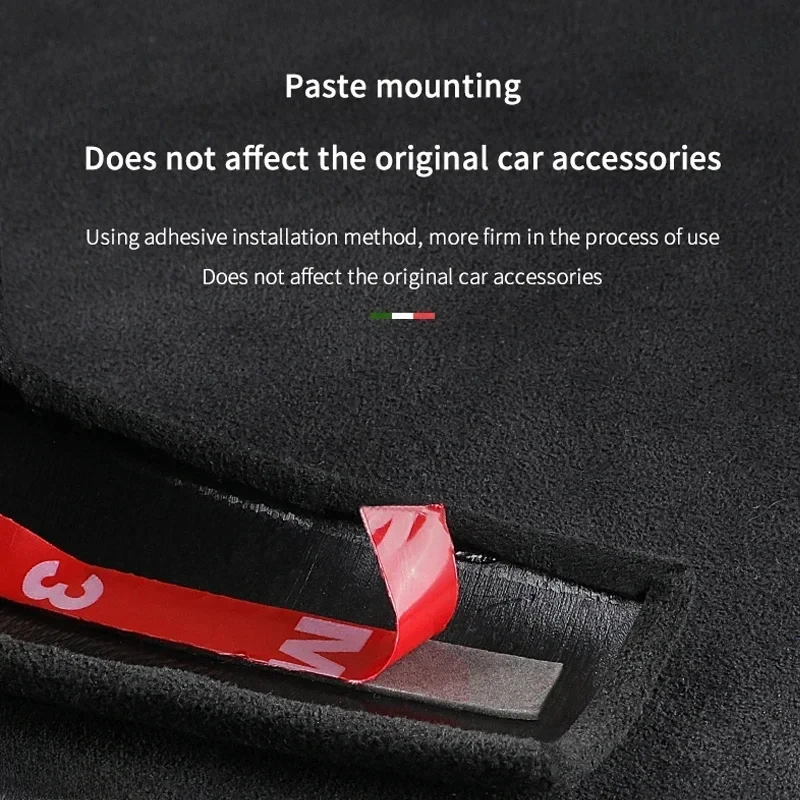 Alcan tara Car Gear Shift Handle Knob Protective Cover Trim Stikcer For Alfa Romeo Giulia Stelvio Interior Modifed Accessories view 5