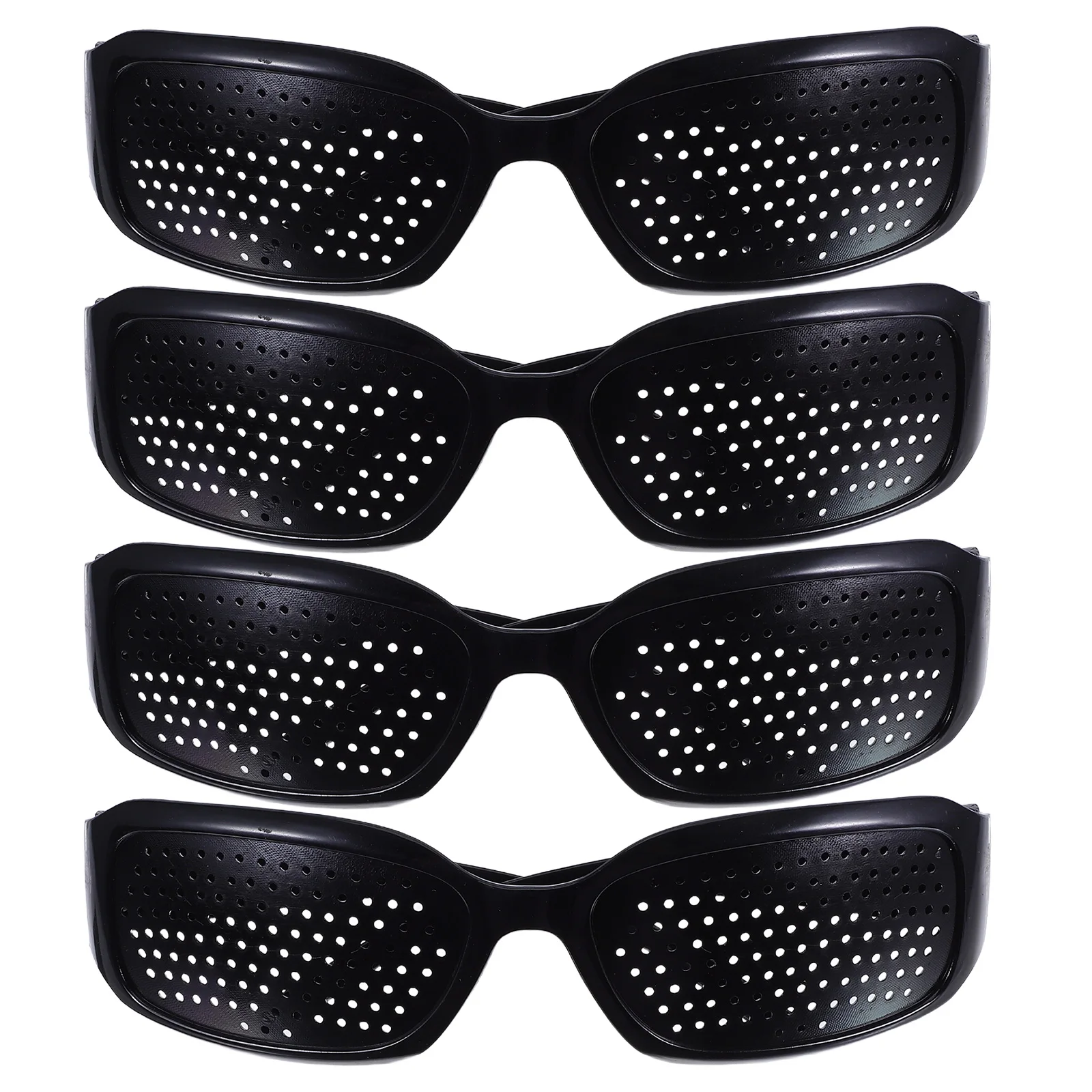 

4pcs Pinhole Sunglasses AntiFatigue Portable Eyewear Care Corrective FullHole Reading Glasses Lightweight Durable