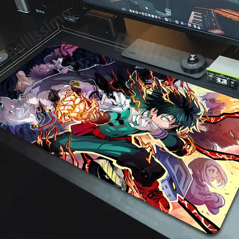 

Academia Deku Anime My Hero Mouse Pad Gaming XL New Custom Large Mousepad XXL Mouse Mat Office Anti Slip Carpet Mice Pad