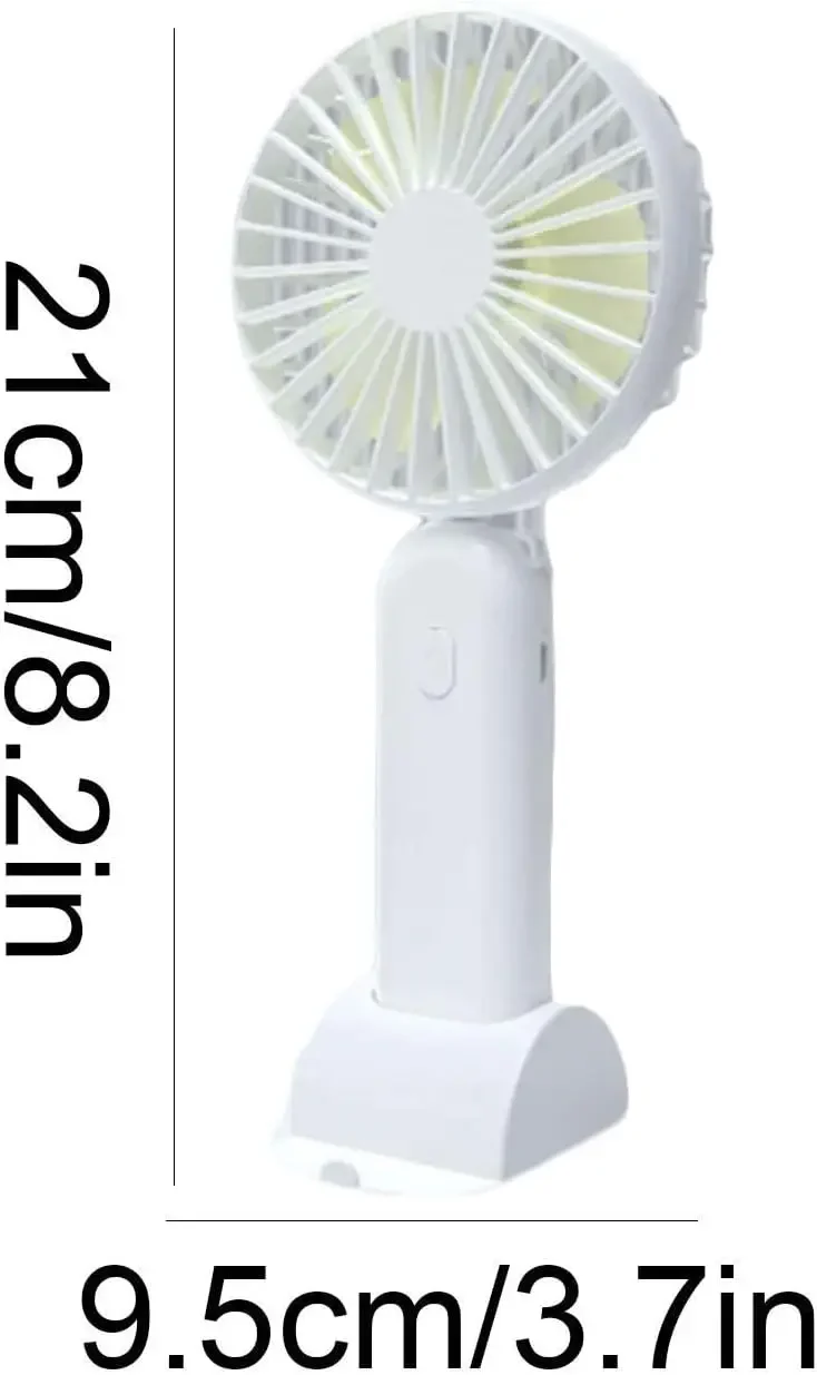 Multifunctional Portable Fan Three-Speed Adjustable Fans Rechargeable Outdoor Travel
