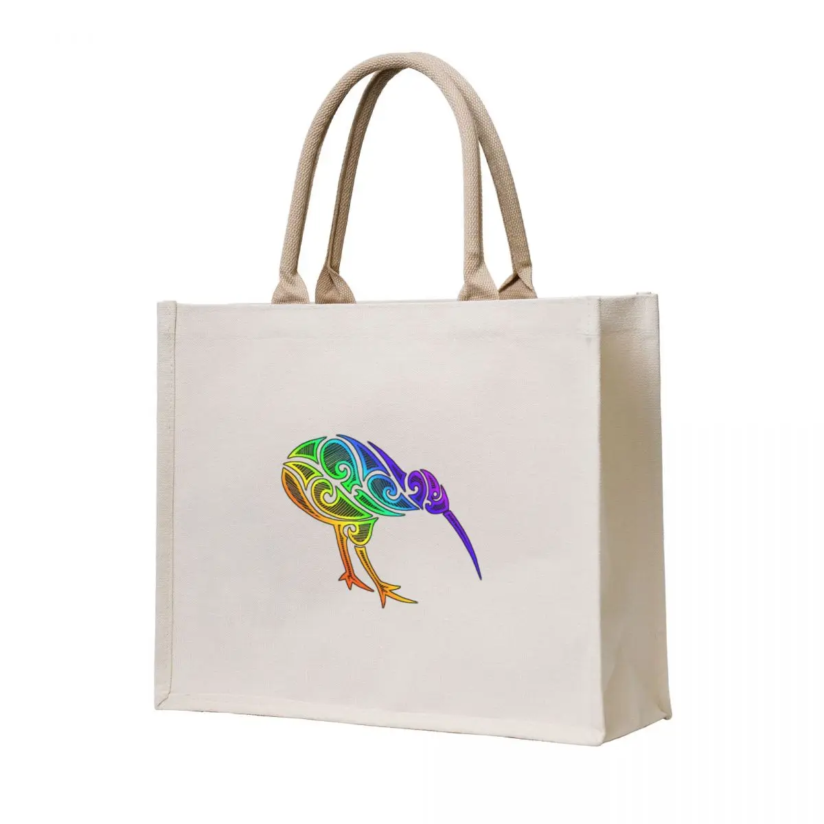 

Maori kiwi bird Tote Bag large size bags custom fabric bag Fabric bag