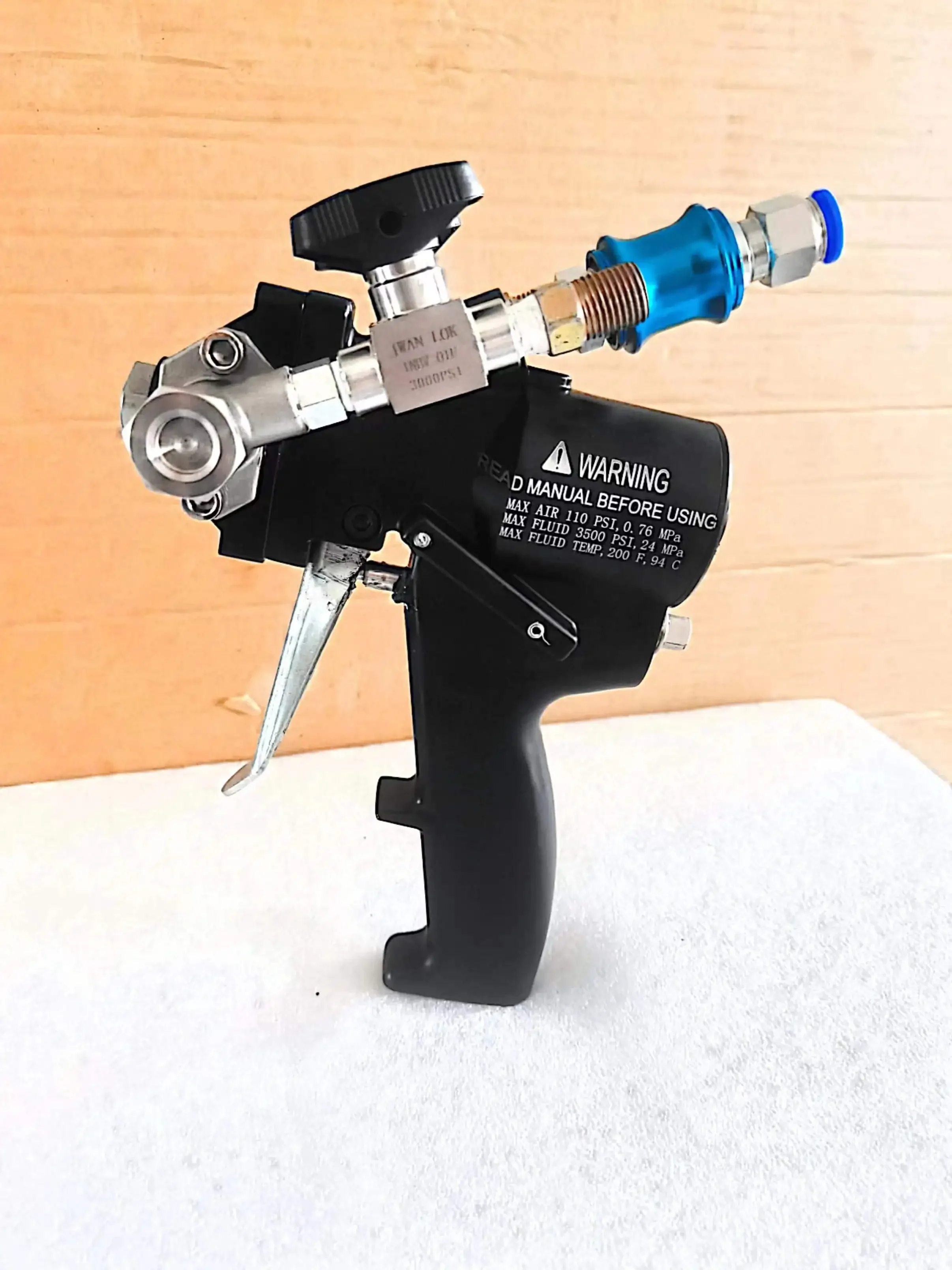 New 2024 Polyurethane PU Foam and Polyurea Spray Gun P2 Air Purge Spray Gun