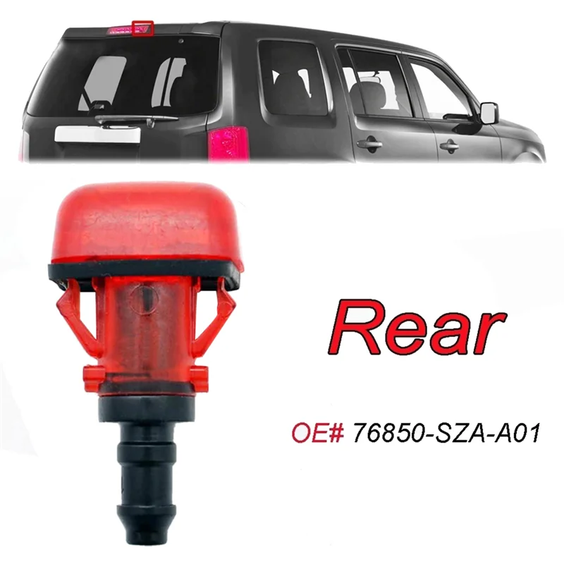 

RCAW-76850-SZA-A01 Форсунки омывателя лобового стекла автомобиля для Honda Pilot 2009-2015 Форсунка омывателя заднего дворника