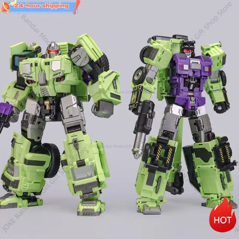 

In Stock Mecha Invasion Giant Legion Devastator GLA-03 GLA-04 Heavy Builder Haul Hook Set Action Figure Robot Toy