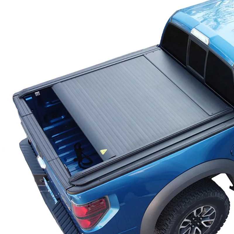 

9 Custom Electric Roller lid Retractable tonneau cover For toyotas hilux ford ranger Isuzu Dmax Pick up truck tonneau covers