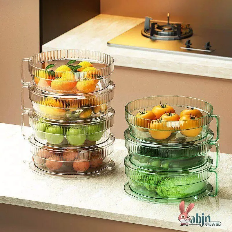 Multi-Layer Food Cover Dustproof Flyproof Tablecloth Home Essential Leftover Storage Container ABEYINUOR Love Beige No