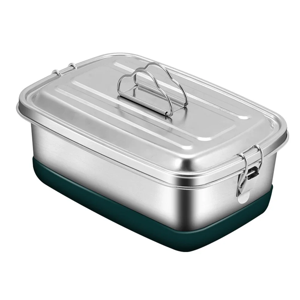 Practical Safe For Travel Food Box Large Capacity Leakage Protection Prevent Food Mixing Single Compartment Design