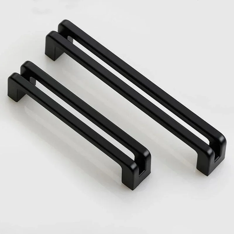 

KK & FING 1 шт., современные ручки из цинкового сплава, черные ручки для шкафа, ручки для ящиков, кухонный шкаф, дверные ручки, мебельная фурнитура