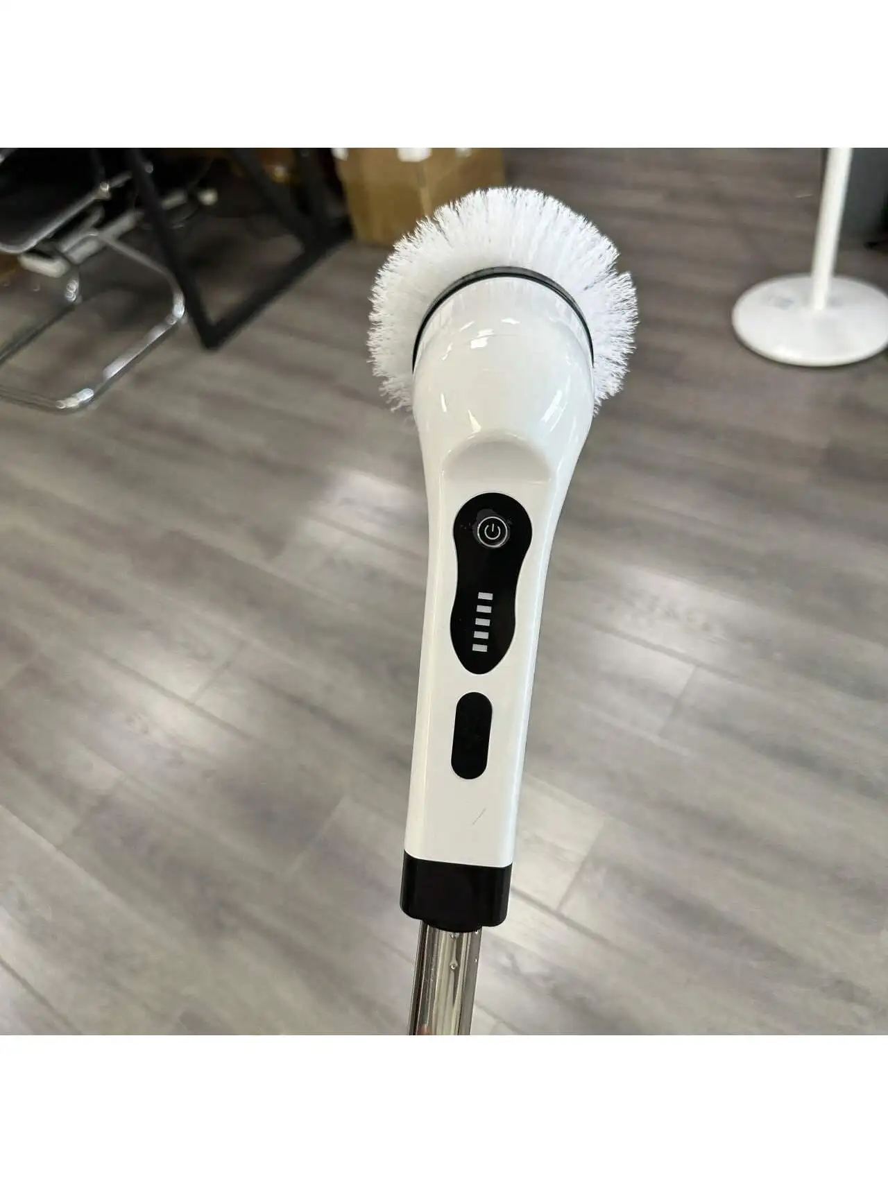 A box package multifunctional electric cleaning brush for car kitchen bathroom cleaning wireless charging dual-purpose.