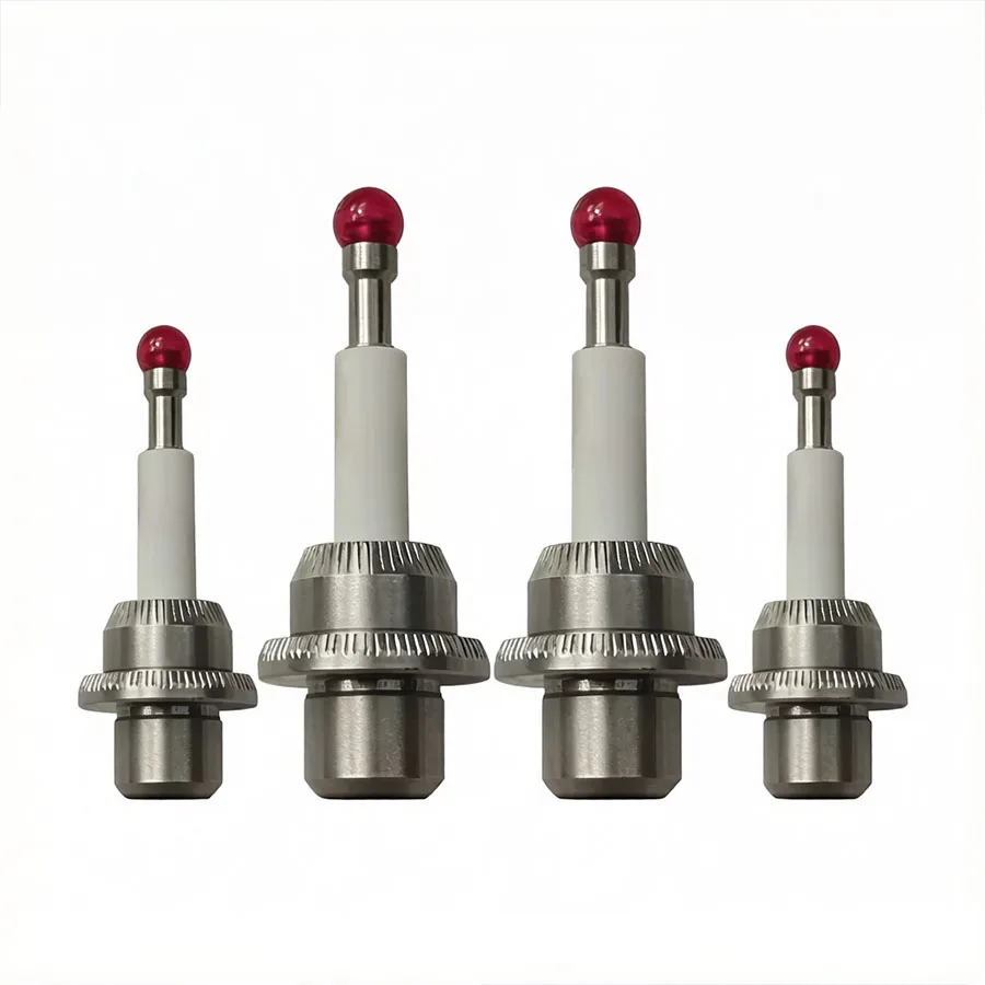 HAIMER 80.362.00 Short Probe Tip 4mm Ruby Ball For 3D‑Taster 3D Edge Finder M3 Thread CNC Milling Measuring Needle