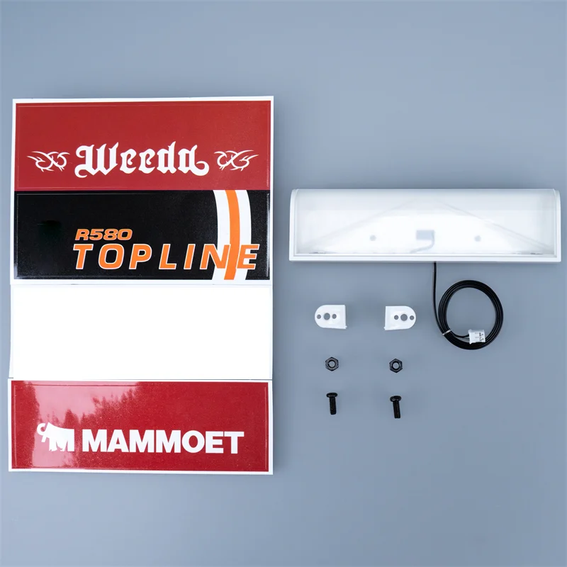 

Светодиодный лайтбокс для моделирования масштаба 1:14 для радиоуправляемого грузовика Tamiya SCANIA 770S R620 VOLVO BENZ Arocs MAN TGX Car