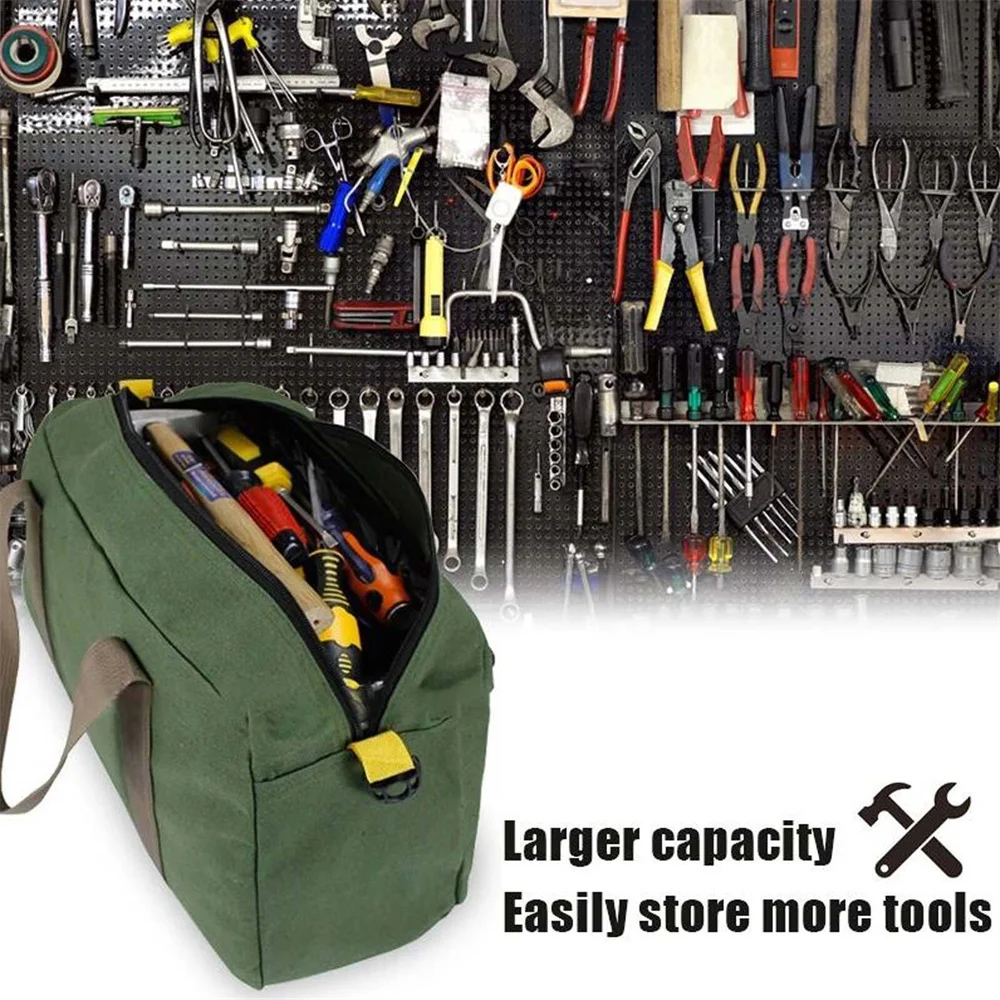 Portátil Multifuncional Hardware Wrench Armazenamento Ferramentas Sacos, Lona, Eletricista Bolsas, chaves De Fenda Organizer Pouch